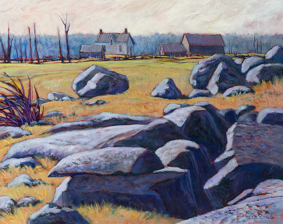 Lanark County Farm   16"x20"   $900.  SOLD