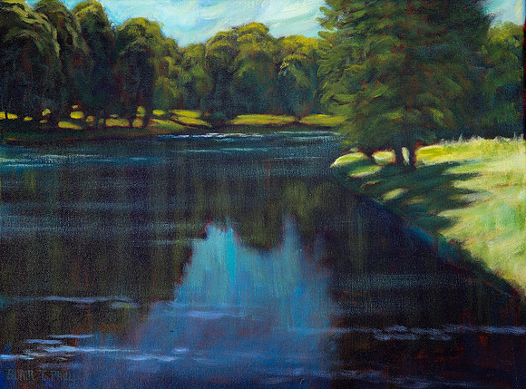 Tay River 12" x 16"  $185.  GP$700.  SOLD