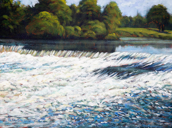 Almonte Rapids  12"x 16"  $185.  GP$700. SOLD