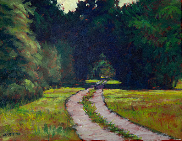 An Irish Lane 14" x 18" $200.  GP$800.  SOLD