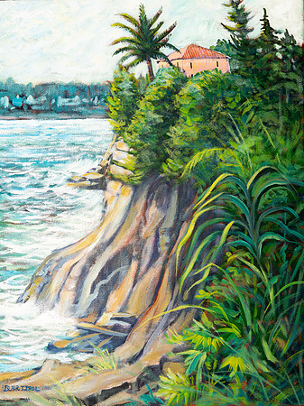 "South of France" " 12"16" $700. SOLD