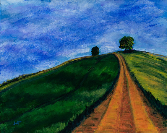 Road Trip 16"x 20", Framed -$145.  (Joyce)