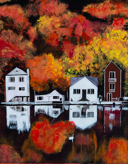 Autumn Reflections-16"x 20" -$125. (Bill)