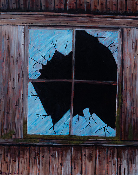 Old Window-20"x 16"- $100.  (Patricia)  SOLD