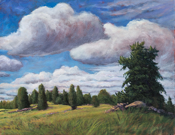 Summer Pasture II- 16" x 20"  $900.  SOLD